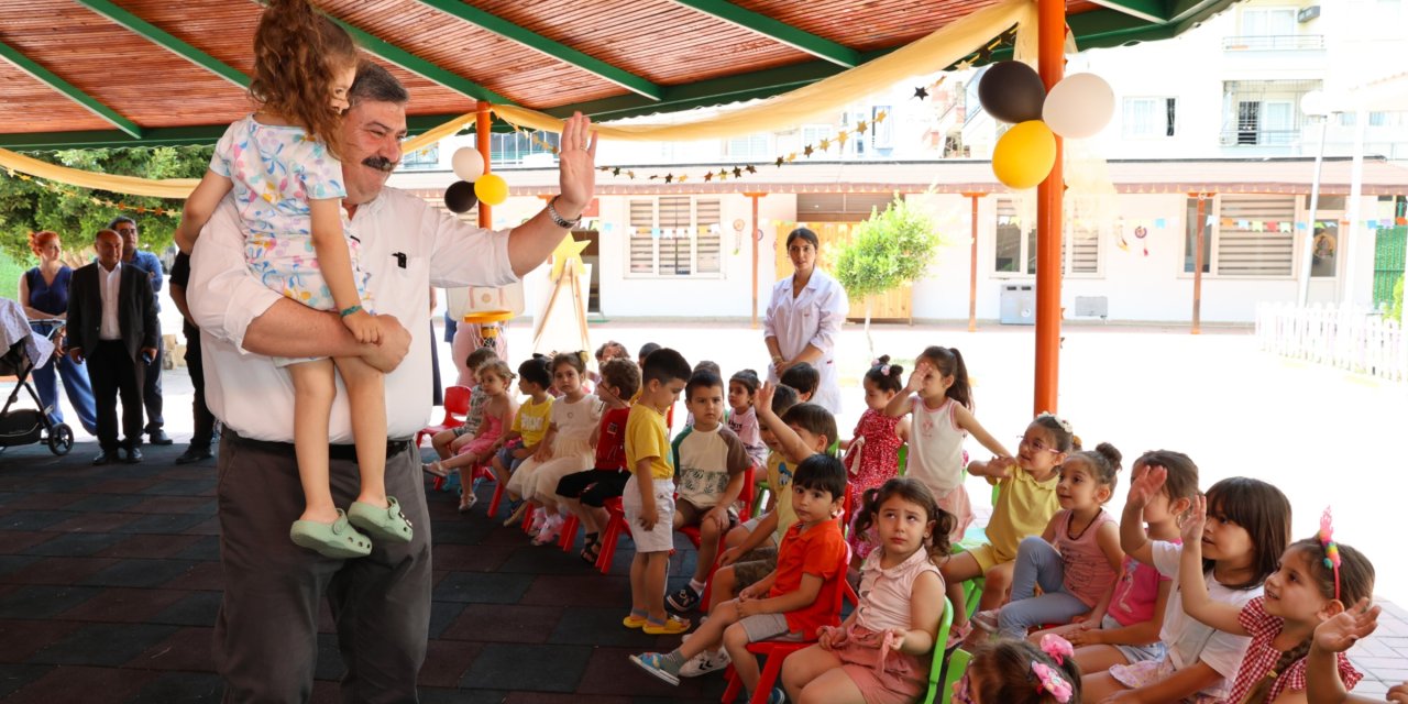 Toroslar'ın gündüz bakımevinde mezuniyet sevinci