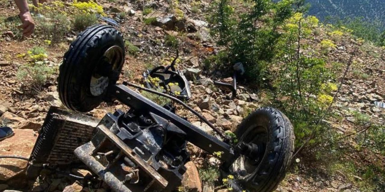 Traktör uçuruma yuvarlandı: 2'si ağır, 8 yaralı