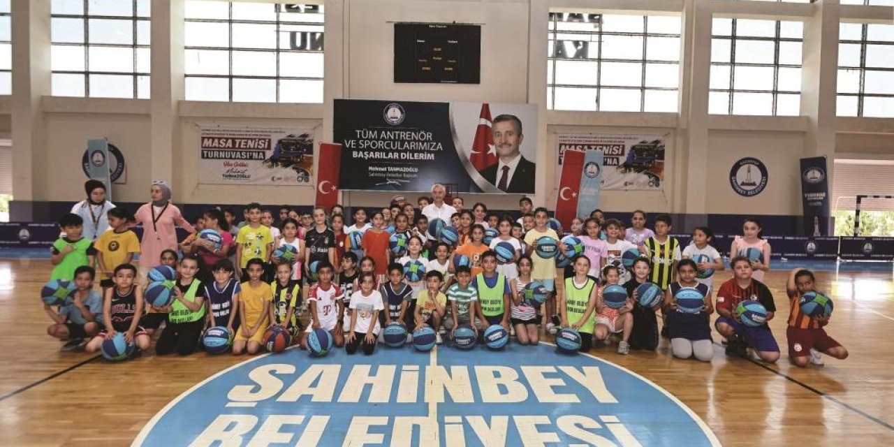 Şahinbey Belediyesi yaz spor okulları başladı