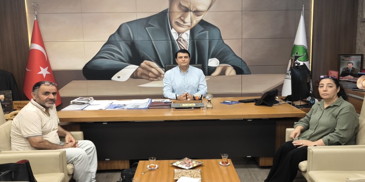 Şahin Ailesinden Başkan Umut Yılmaz’a teşekkür ziyareti