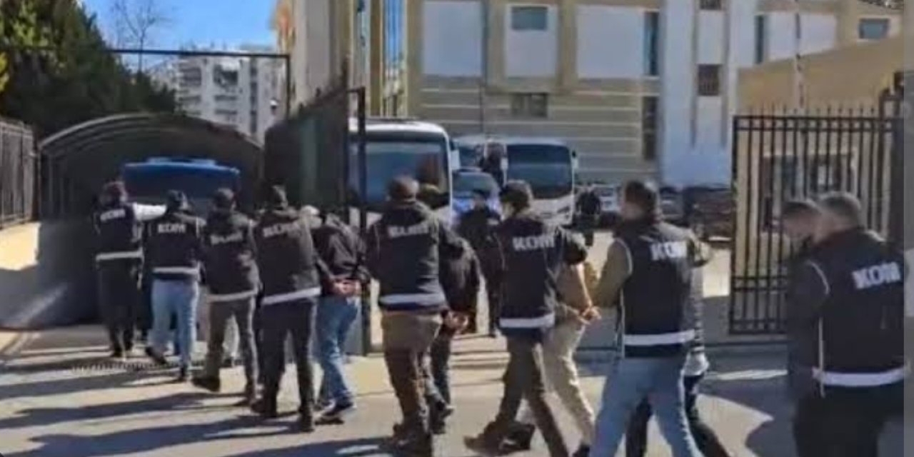 Narkokapan-Antalya operasyonunda 107 şüpheli gözaltına alındı