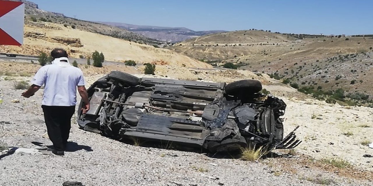 Malatya’da otomobilkazası 1 ölü, 2 yaralı