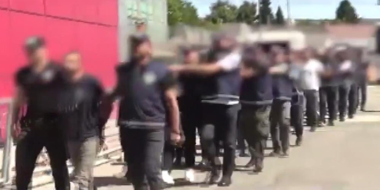 Gaziantep'te 'change araç' operasyonu tutuklananlar var