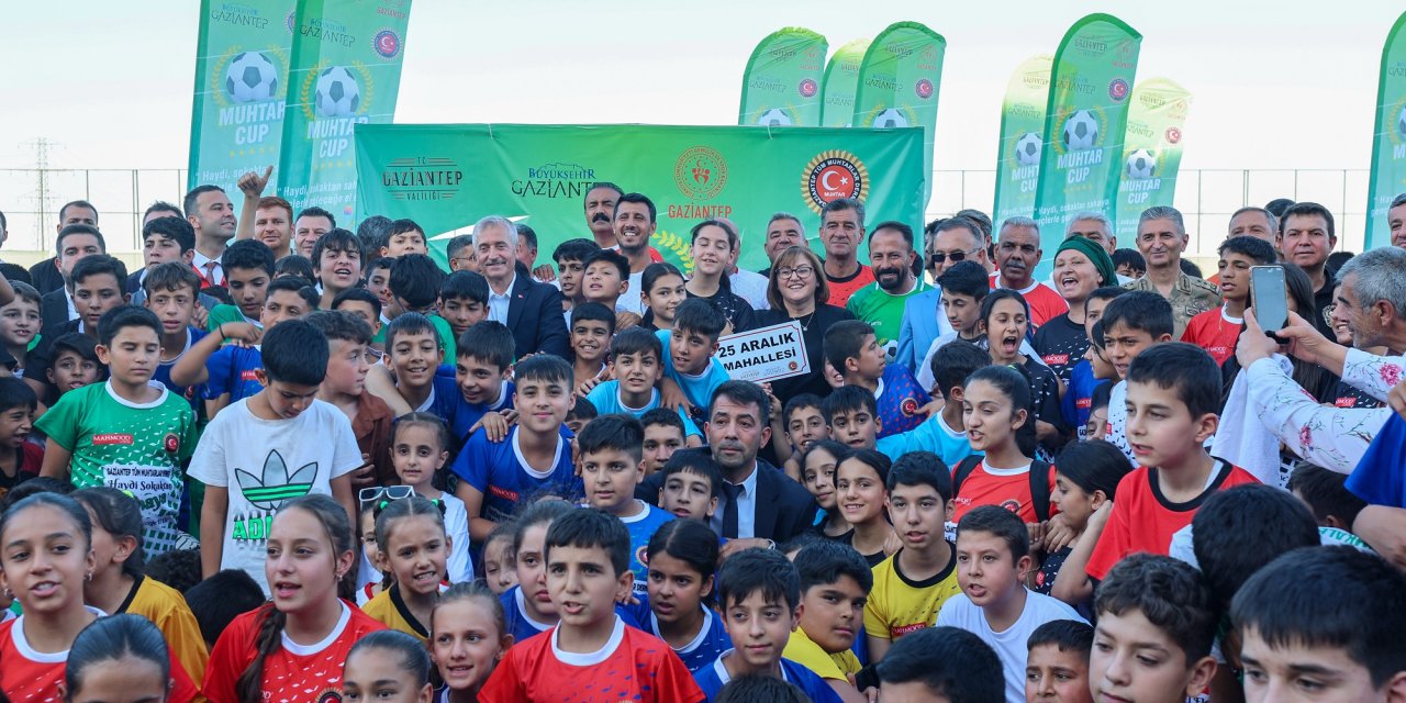 Gaziantep Büyükşehir'in destekleriyle çocuklar sporla buluşuyor