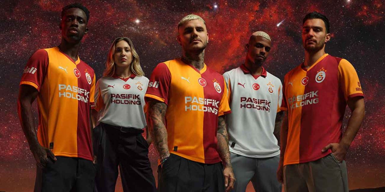 Galatasaray’ın yeni sezon formaları taraftarın beğenisine sunuldu