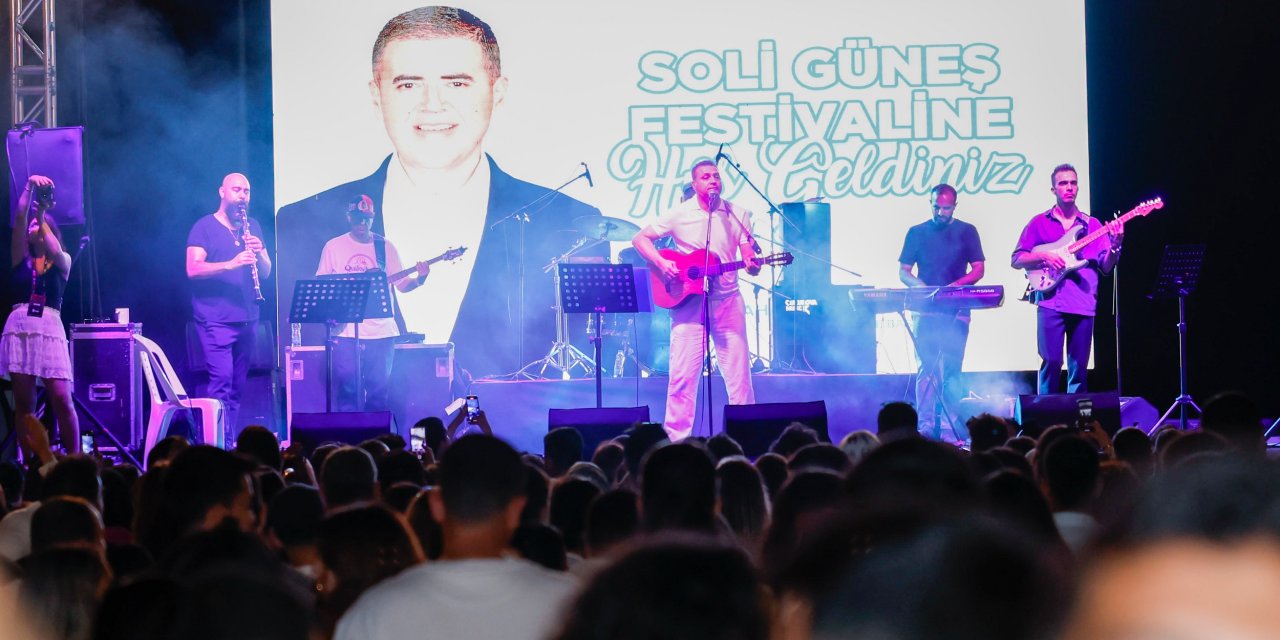 Mezitli'de Soli Güneş Festivali coşkusu devam ediyor