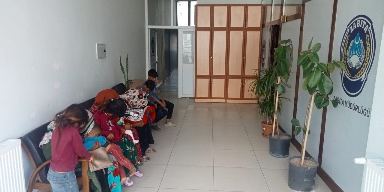 Konyada dilenciler şehir dışına çıkarıldı