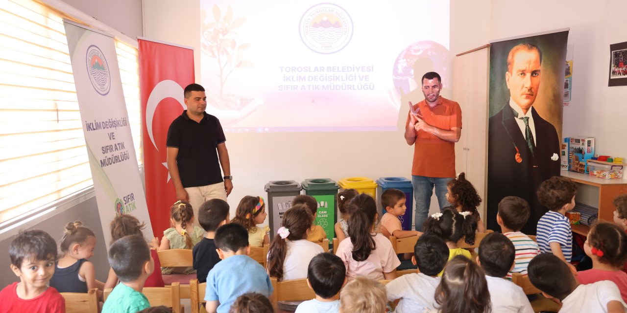 Atık değil farkındalık, Toroslar Belediyesi'nden örnek eğitim