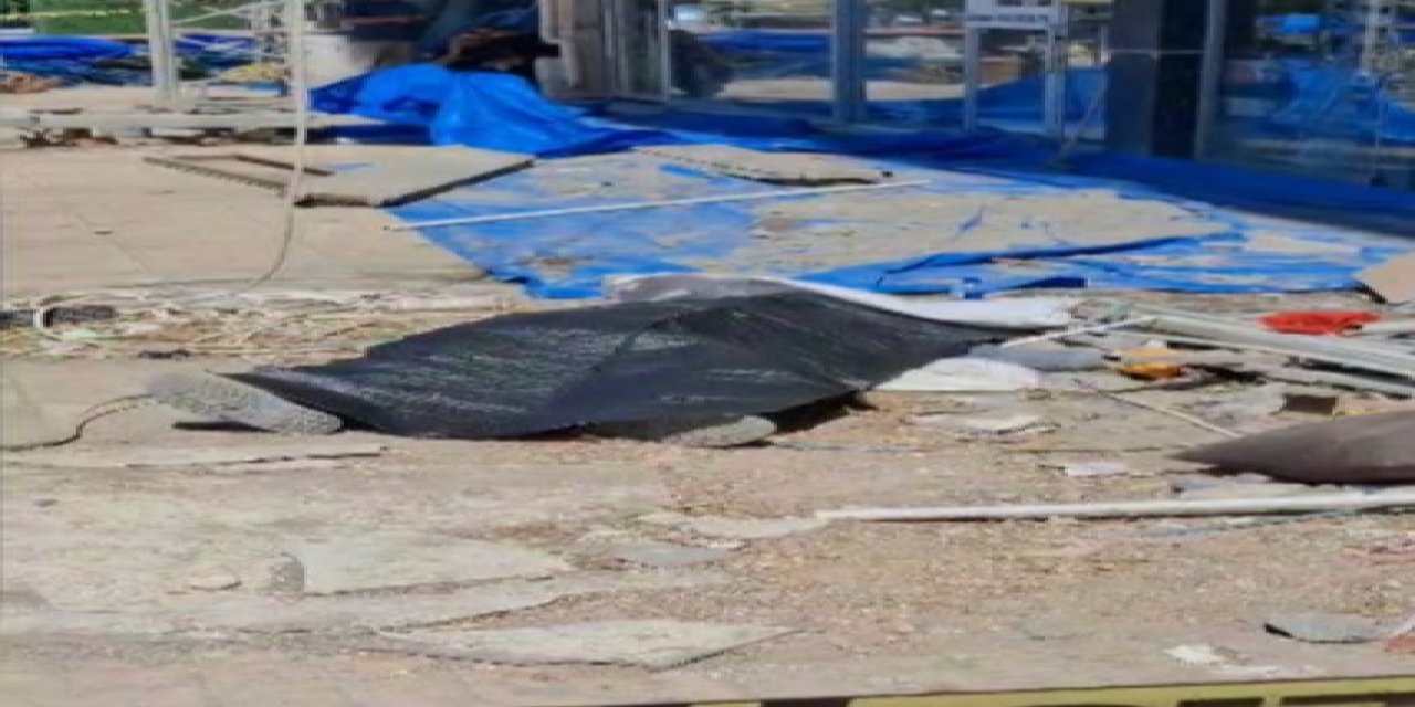 Şantiyede can pazarı, iskele faciasında 2 Ölü, 1 Yaralı