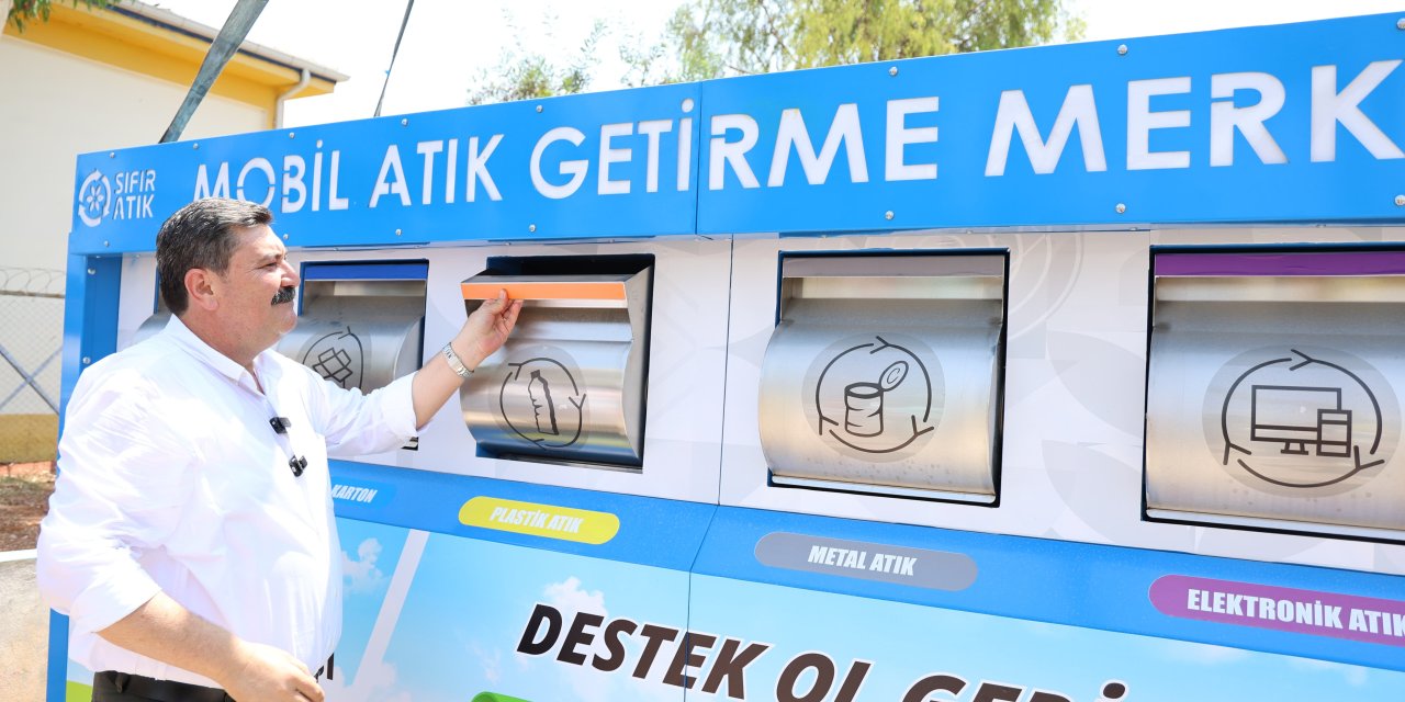Çevre için yeni adım: Toroslar’da mobil atık merkezleri hizmete girdi