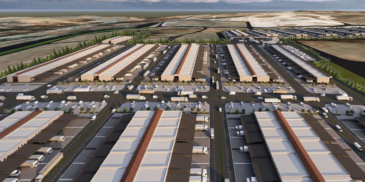 Gaziantep'e , Türkiye’nin en gelişmiş ve modern akıllı meyve sebze halini yapılıyor
