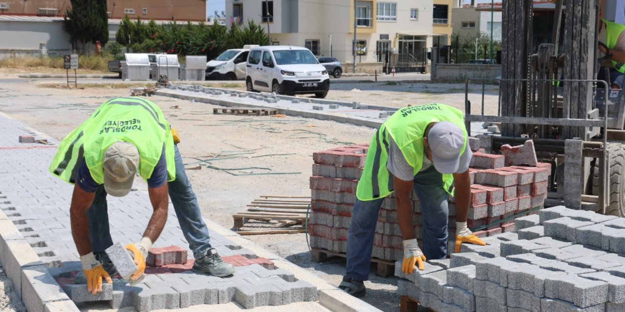 Toroslar 'da yol ve kaldırımlar baştan aşağı yenileniyor