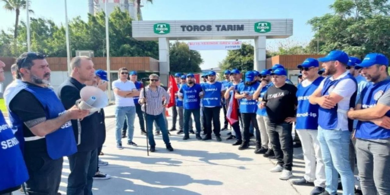 Toros Tarım’da direniş 56. gününde! işçiler hakkını istiyor