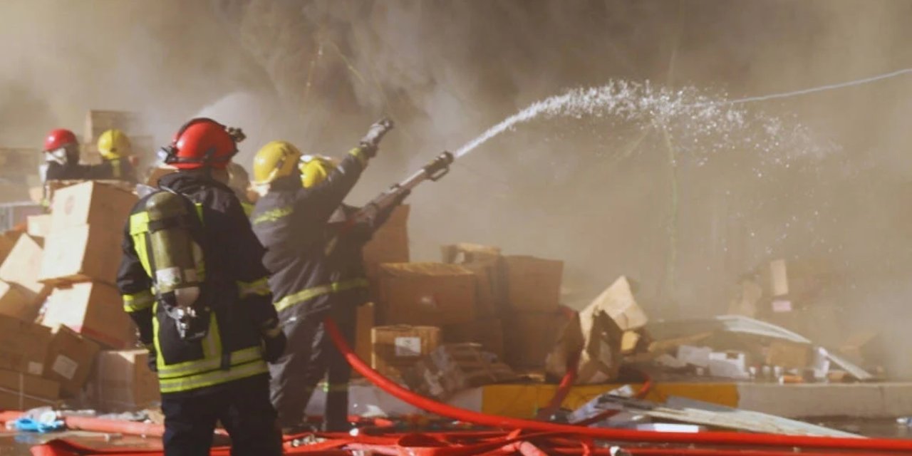 Irak'ta bir AVM'de yangın çıktı 50 kişi yanarak can verdi