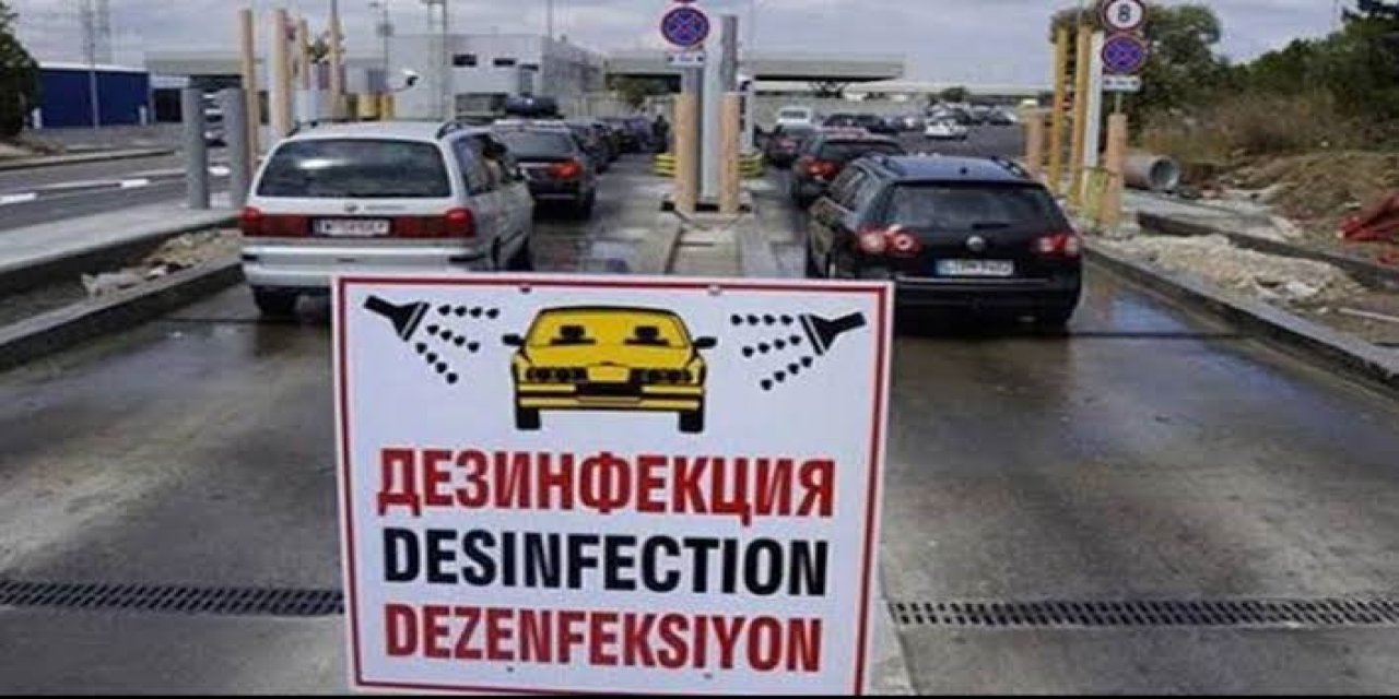 Bulgaristan’a geçişte yeni dönem: dezenfeksiyon ücreti uygulaması sona erdi