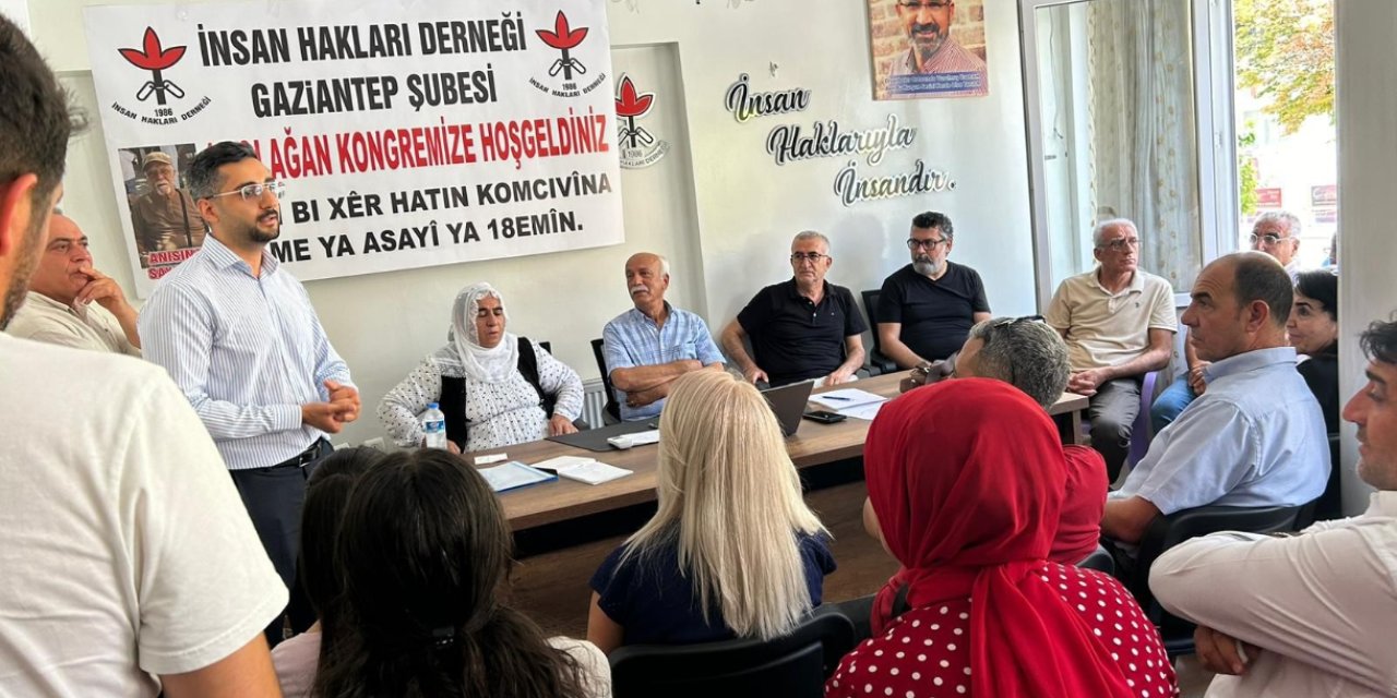 İHD Gaziantep Şubesi genel kurul yaptı