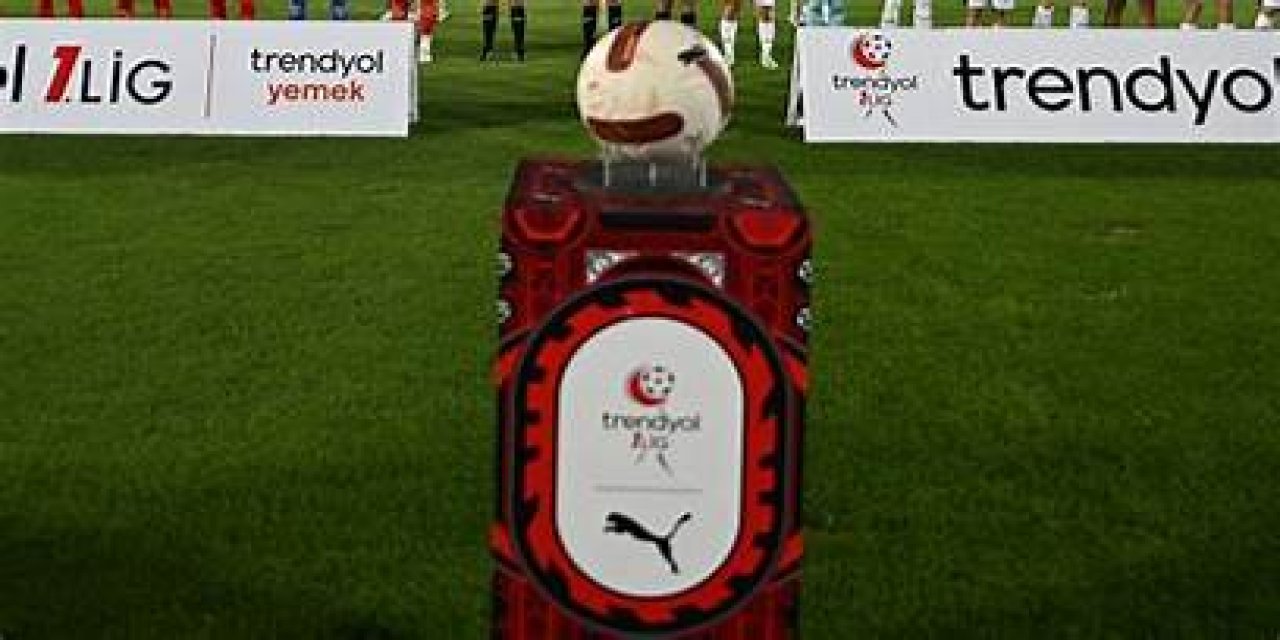 Trendyol 1. Lig'de ilk 2 haftanın programı açıklandı