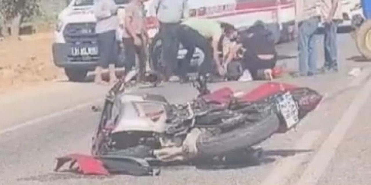 Kilis-Hatay kara yolu mevkiinde motosikletler çarpıştı: 2 ölü, 1 ağır yaralı