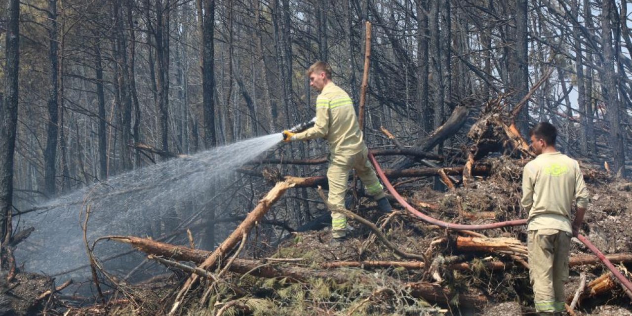Karabük'teki orman yangınında 120. saate giriliyor