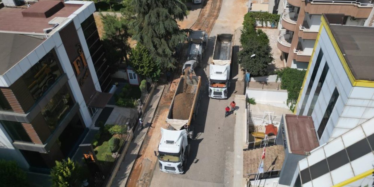 Pancarlı Mahallesi’nde yol yenileme çalışmaları hız kesmeden devam ediyor