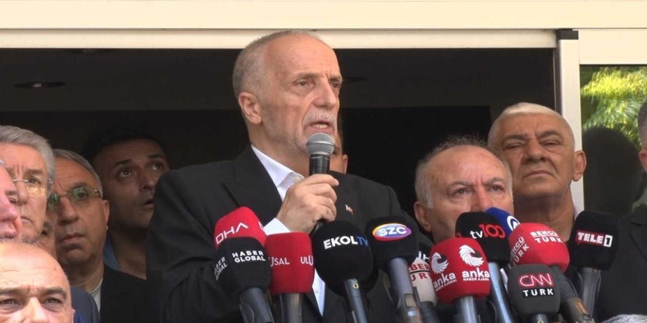 TÜRK-İŞ Başkanı resti çekti: “Grev vakti geldiyse durmayız