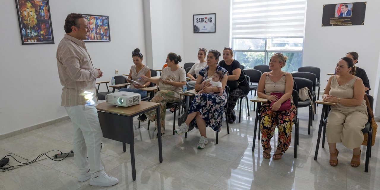 Yenişehir Belediyesinin anne ve çocuk eğitimleri sürüyor