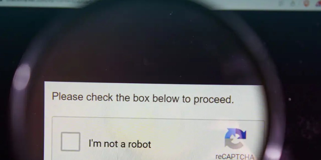 Sahte CAPTCHA tuzağına dikkat!