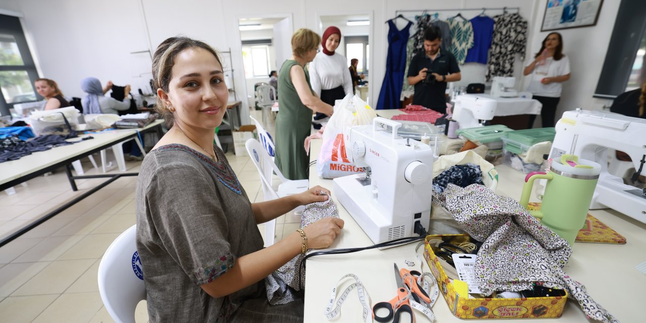 Mezitli’de kadınların emeği ekonomik güce dönüşüyor