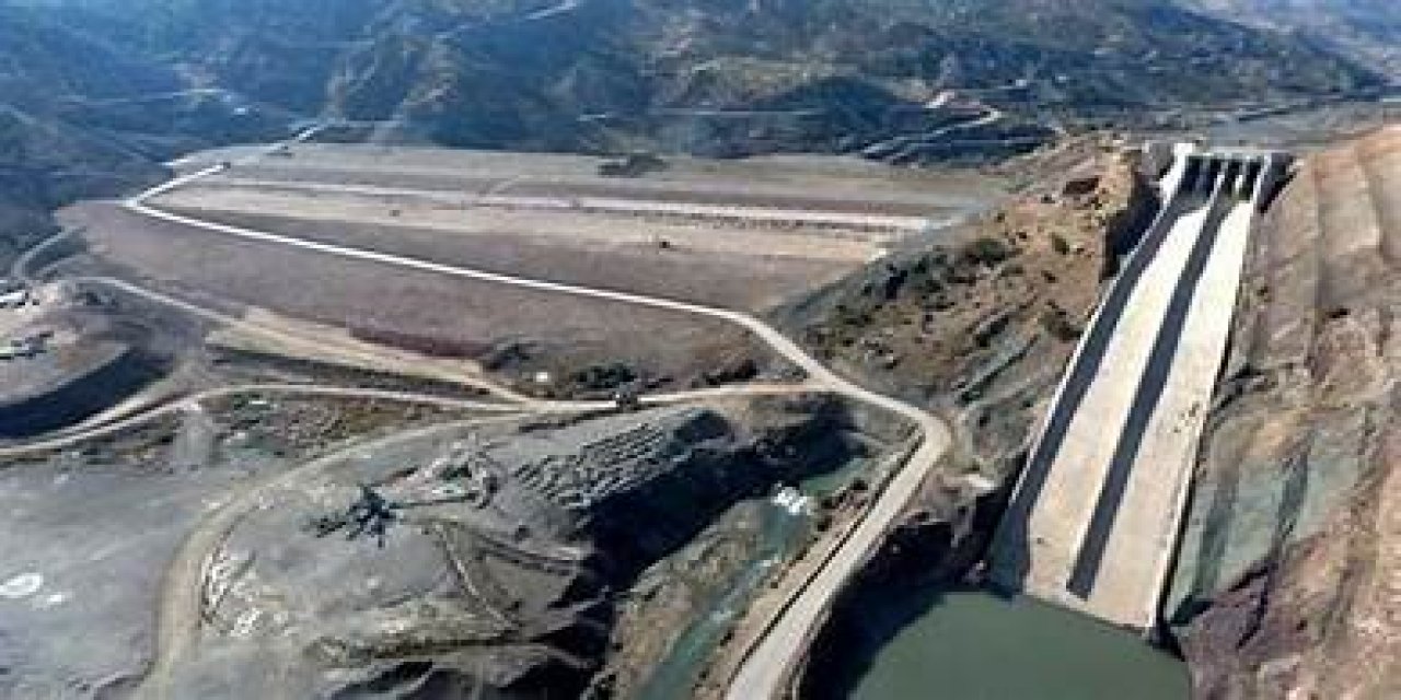 Çetintepe Barajı’nda su tutulmaya başlandı, Araban Çat Boğazı için geri sayım başladı