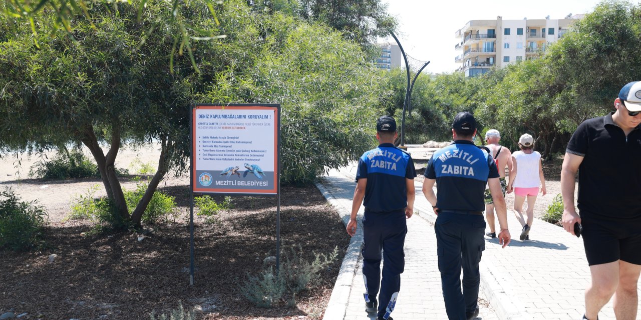 Carettalar için seferberlik: Mezitli’de koruma tedbirleri sürüyor