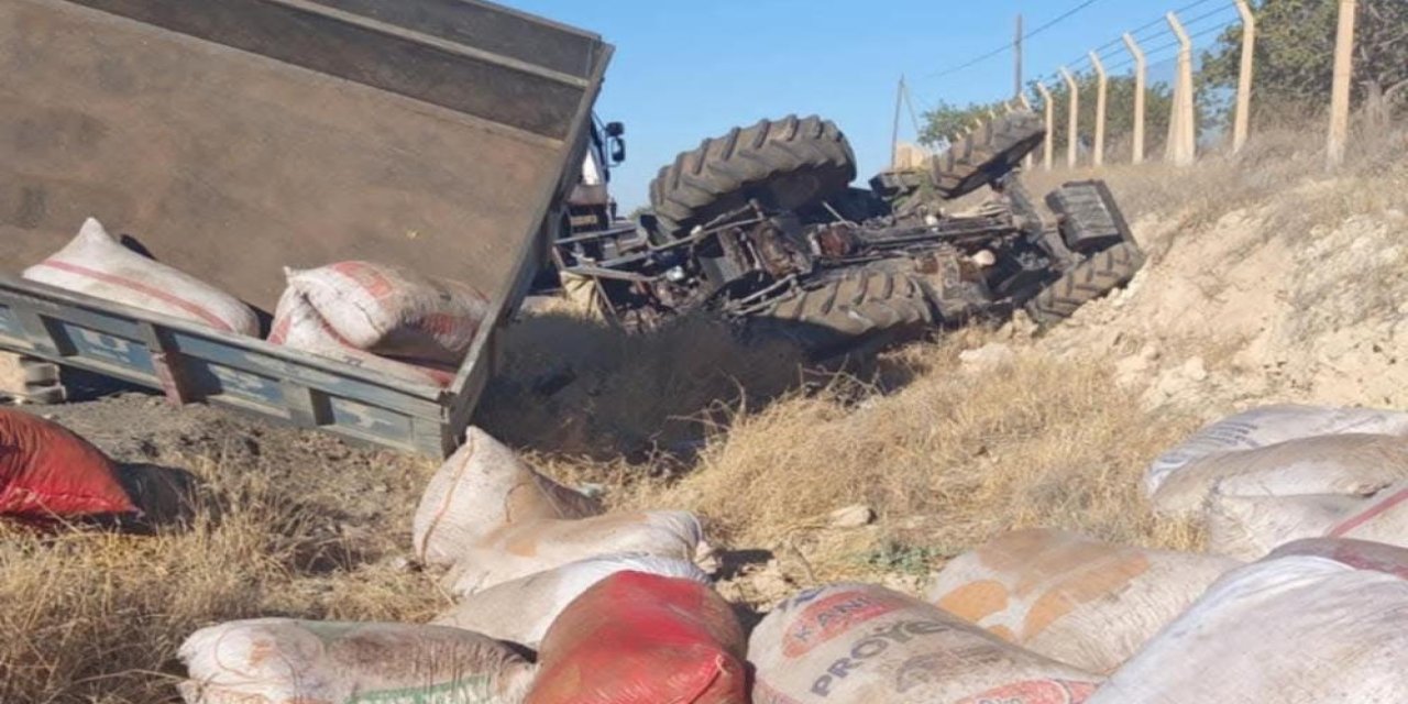 Şanlıurfa’da  traktör kazası: 1 ölü, 5 yaralı