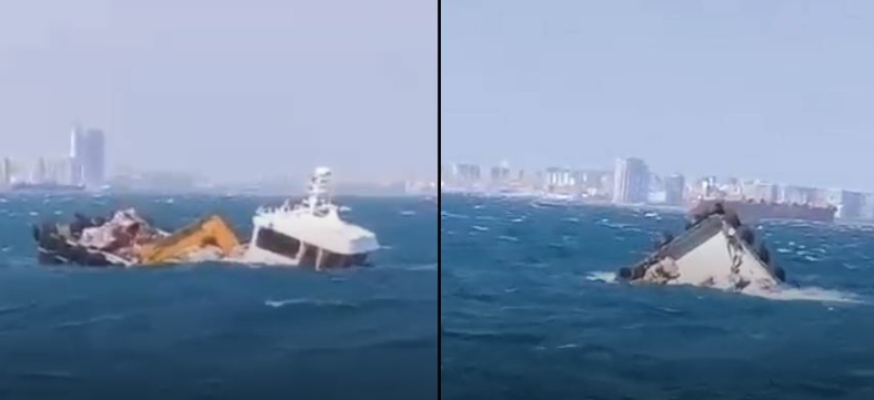 Marmara’da gemi battı 4 kişi kurtarıldı