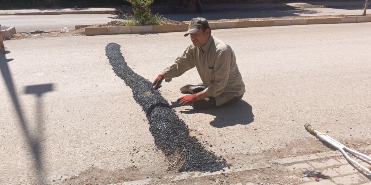 Belediyenin yapamadığını bedensel engelli muhtar yaptı