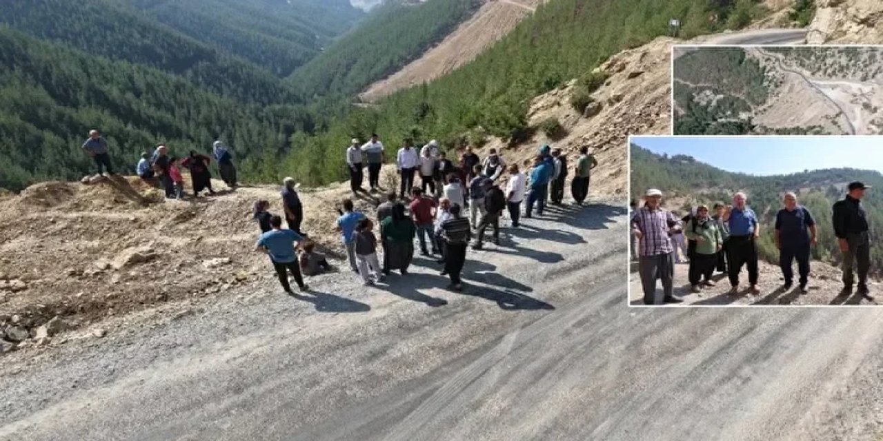 Adana’da 35 yıldır bitmeyen yol çilesine karşı eylem başlatıldı
