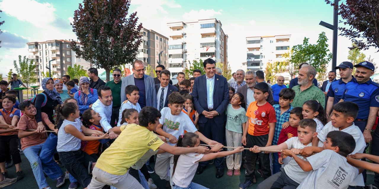 Şehitkamil’de Yeşil Dönüşüm: 1 Yılda 18 yeni park hizmete girdi