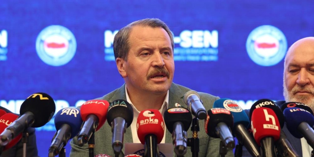 Memur-Sen Başkanı Yalçın:" Hakem'in kararı tam anlamıyla haksız, hakkaniyetsiz, adaletsizdir"