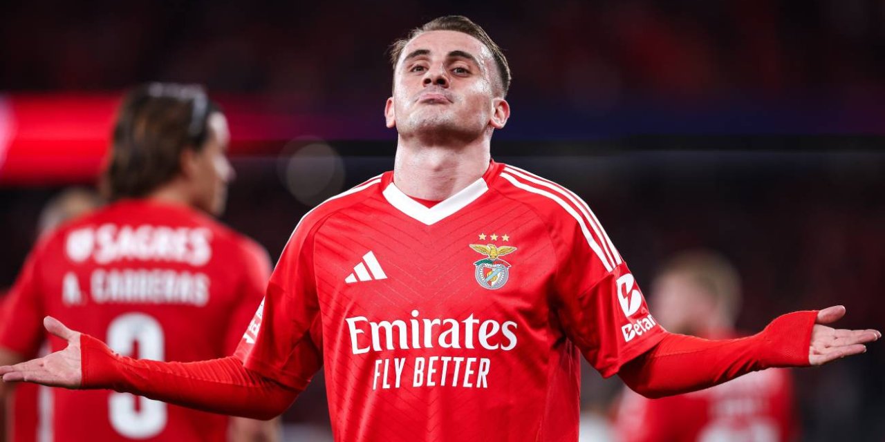 Kerem Aktürkoğlu, Benfica’ya veda etti