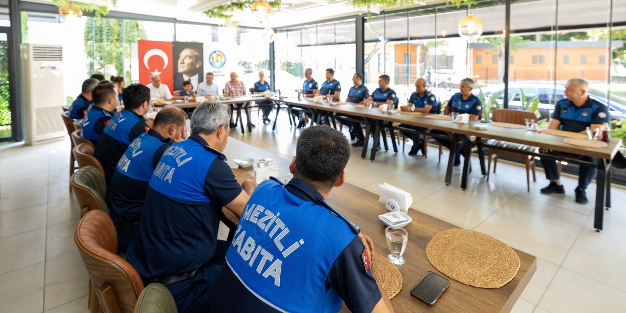 Başkan Tuncer zabıta teşkilatı'nın kuruluş yıl dönümünü kutladı