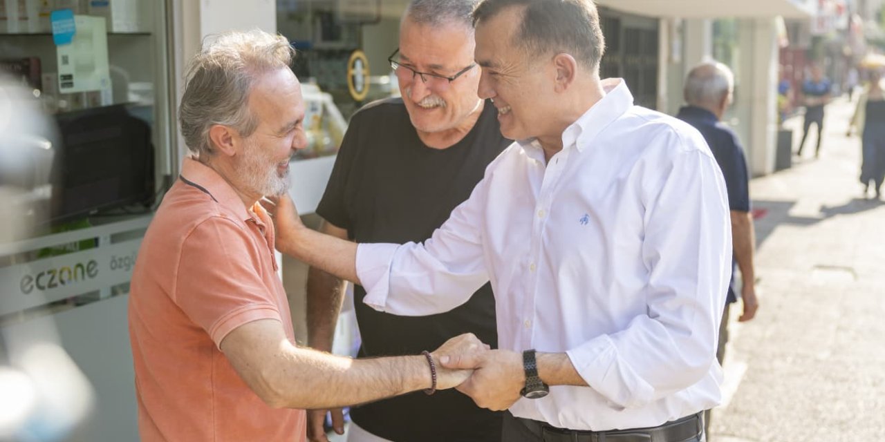 Başkan Özyiğit halkın içinde: Güvenevler mahallesi’nde yoğun ilgi