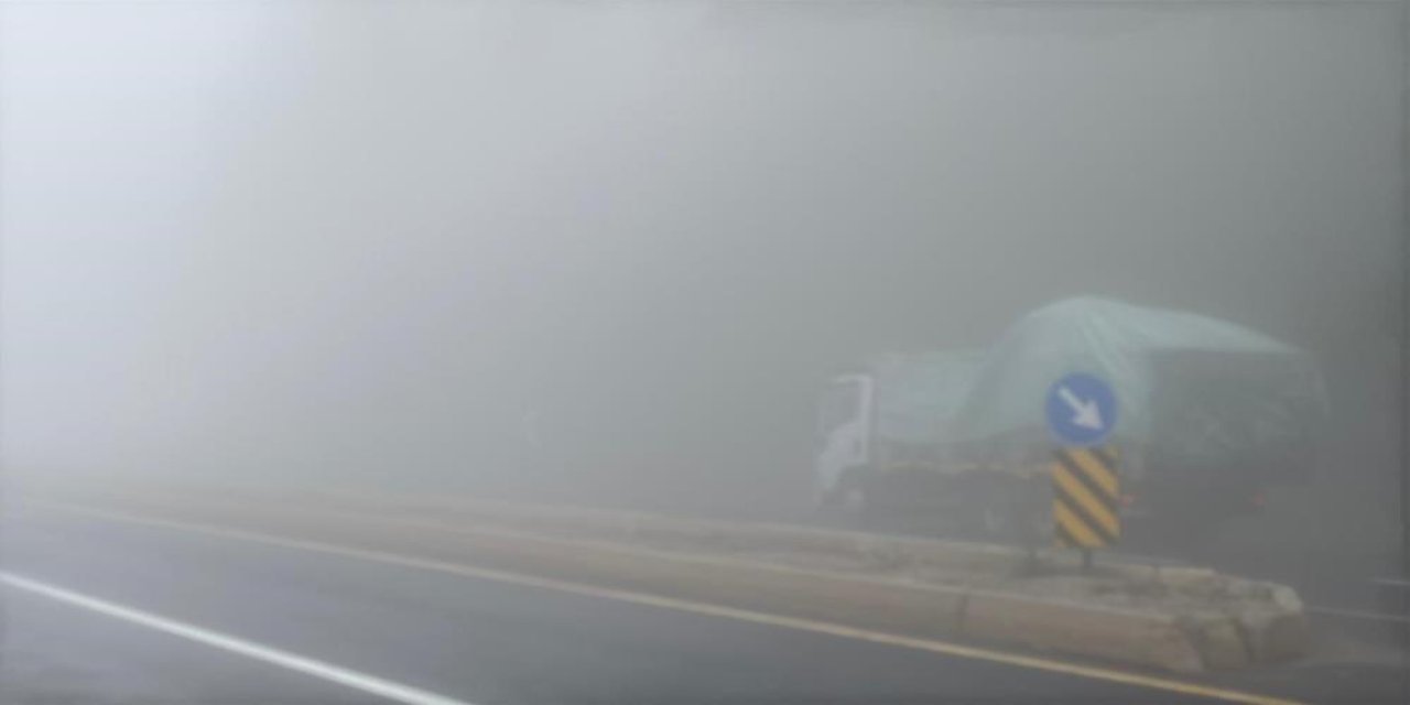 Bolu Dağı’nda görüş mesafesi 15 metreye düştü