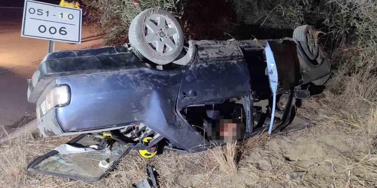 Tarsus’ta kaza 1 ölü, 2 yaralı var