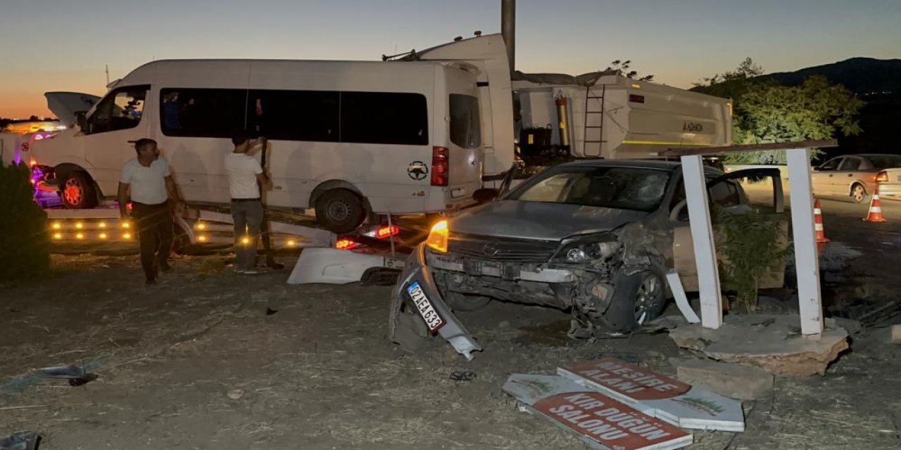 Adıyaman'da korkunç kaza: 12 yaralı