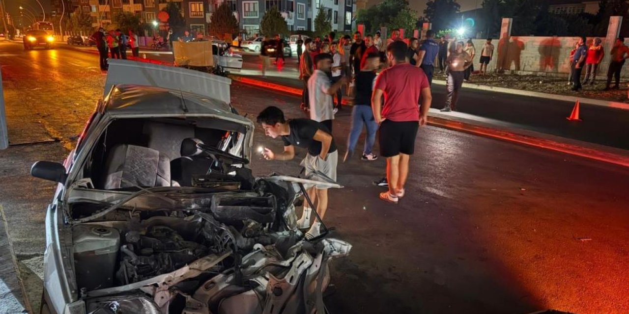 Mersin'de feci kaza: 1 ölü, 8 yaralı