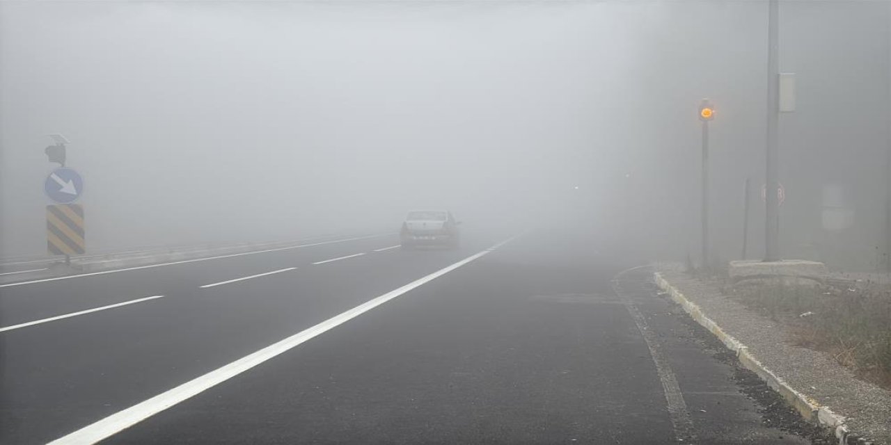 Bolu Dağı, görüş mesafesi 20 metreye düştü