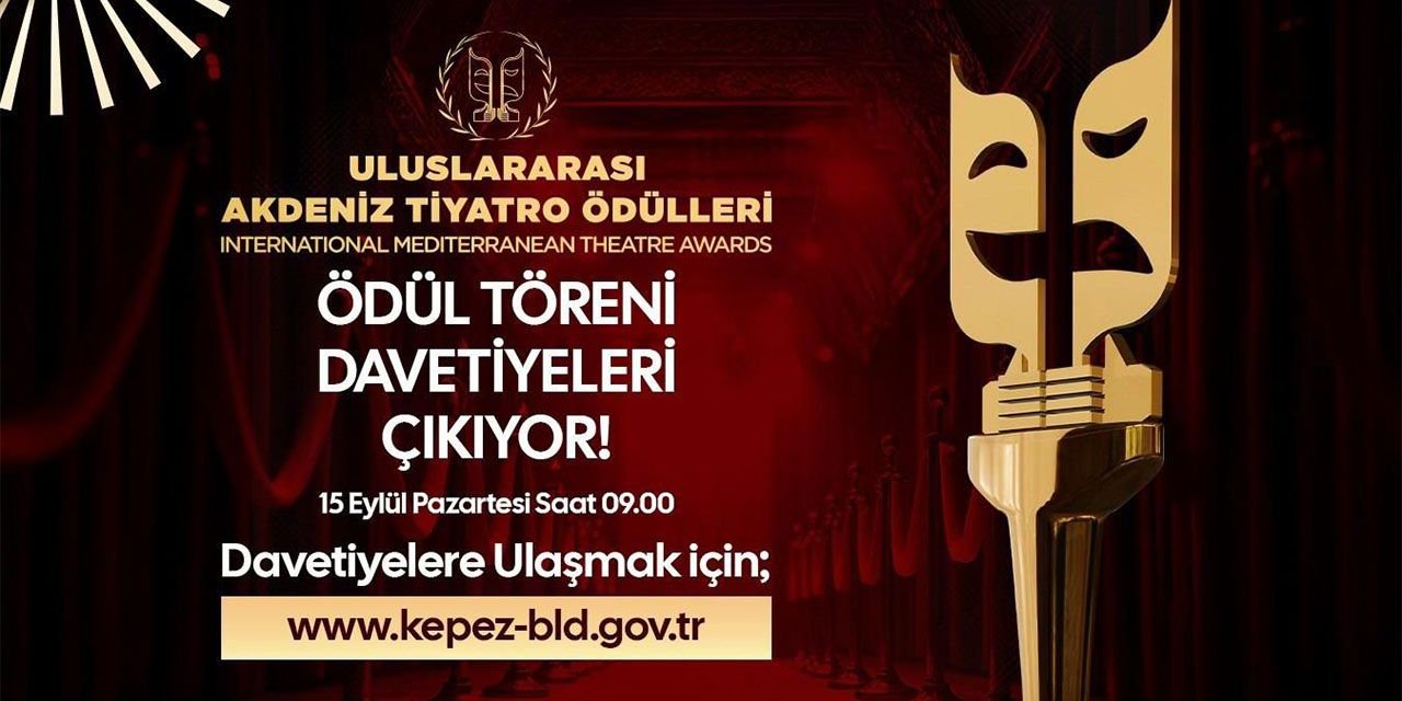 Uluslararası Akdeniz Tiyatro Ödülleri Töreni’ne yıldız yağmuru