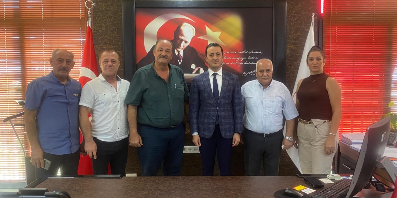 ABB Mersin Şubesi’nden İl Sağlık Müdürü Ekici’ye ziyaret