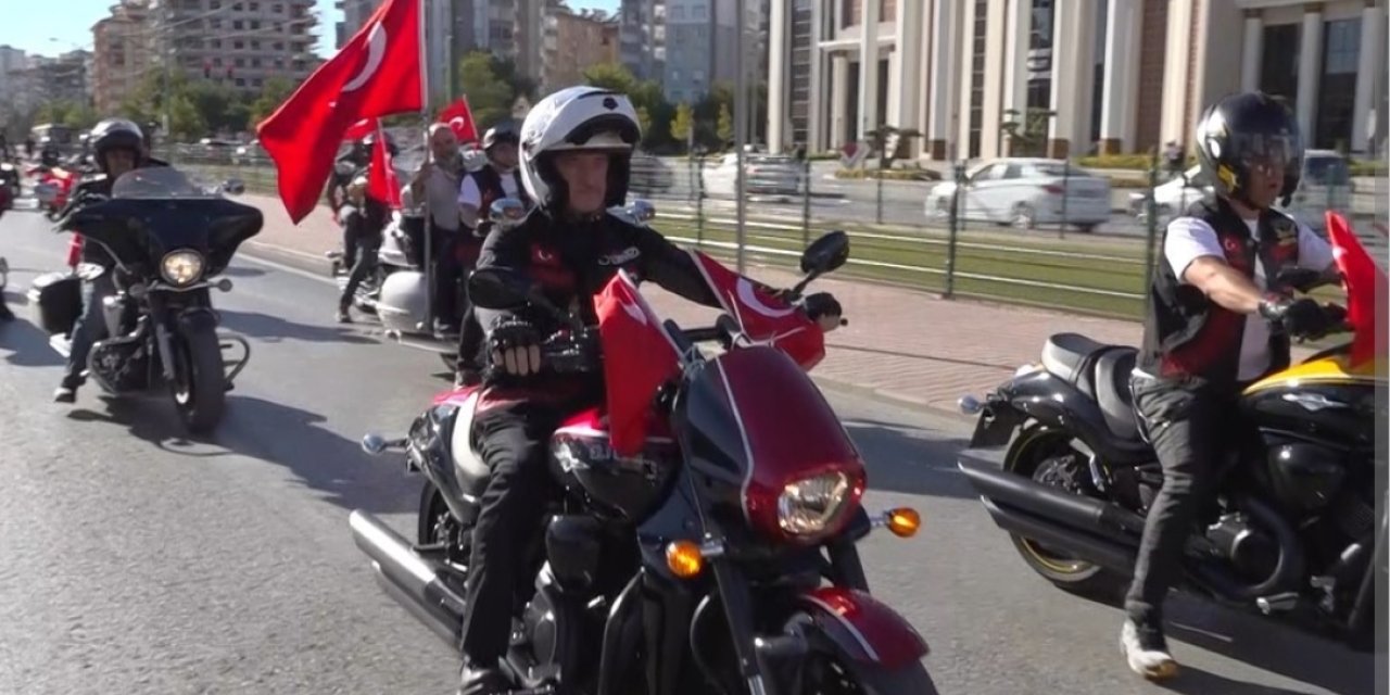 Gaziantep’te Gaziler Sürüşü’nün 12’ncisi yapıldı