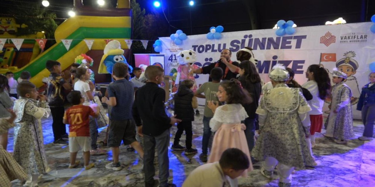 Kilis’te toplu sünnet şöleni