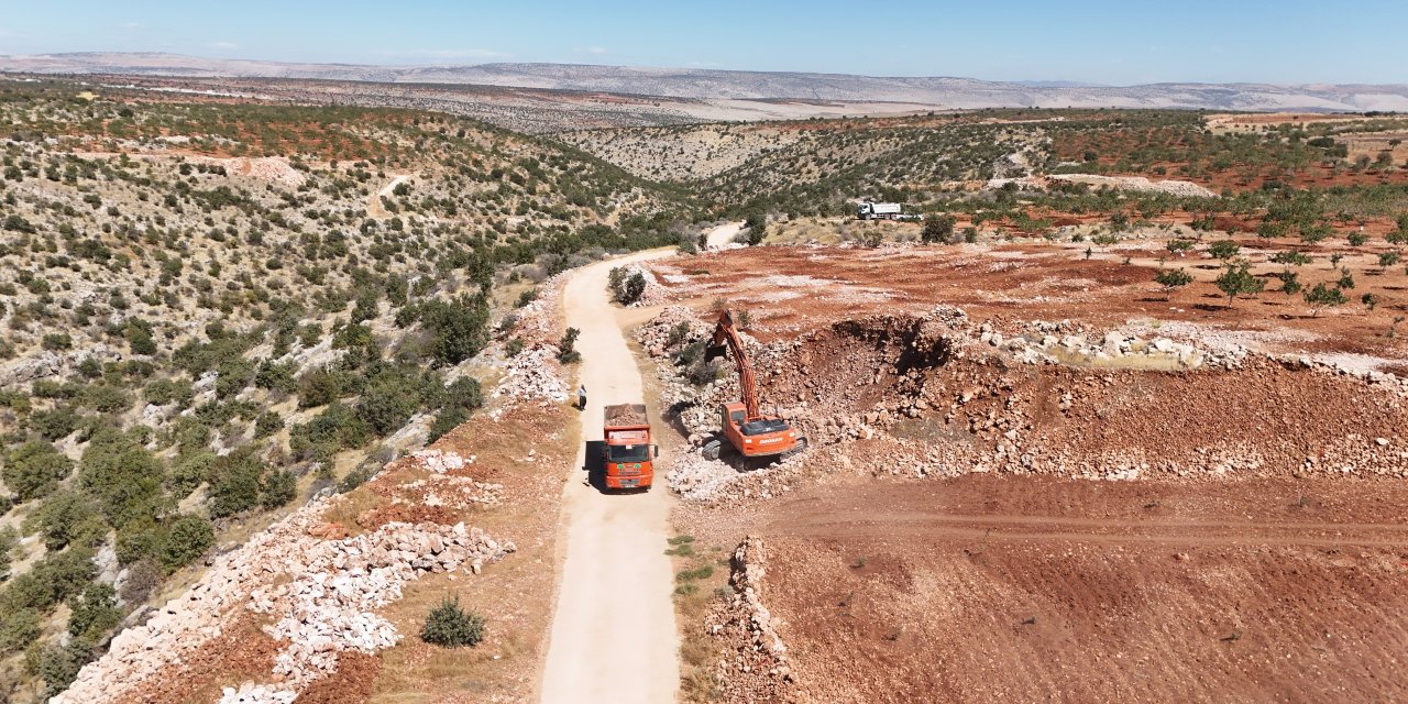 Şehitkamil'den kabasakız'a yeni arazi yolları