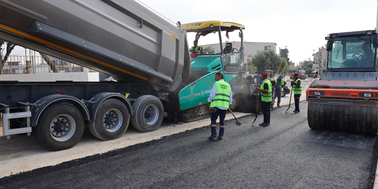 Akbelen yolları yeni yüzüne kavuştu: sıcak asfalt çalışması tamamlandı